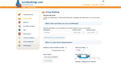 Desktop Screenshot of eurobookings.hotelplanner.com