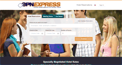 Desktop Screenshot of epn.hotelplanner.com