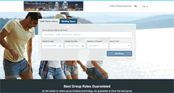Desktop Screenshot of metrotravel.hotelplanner.com