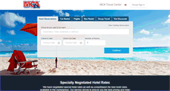 Desktop Screenshot of mca.hotelplanner.com