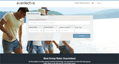 Desktop Screenshot of eventective.hotelplanner.com