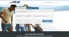 Desktop Screenshot of farecompare.hotelplanner.com