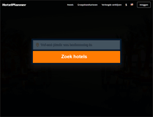 Tablet Screenshot of nl.hotelplanner.com